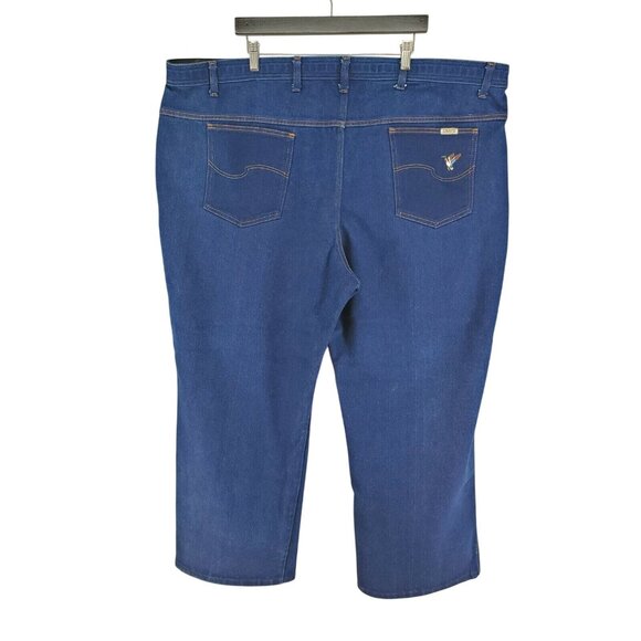 Chaps Jeans By Taylor Togs Men's Size 50/29 Stretch Dark - Picture 3 of 7